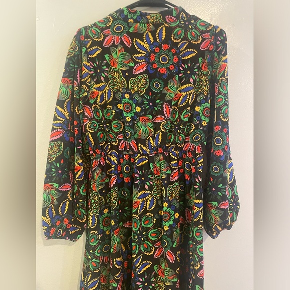 Rusttydust Bohemian Print Dress Size M NWT - Picture 6 of 11